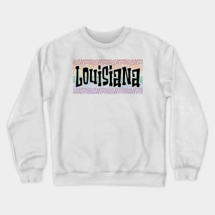 LGBTQ PRIDE EQUAL USA LOUSIANA Crewneck Sweatshirt